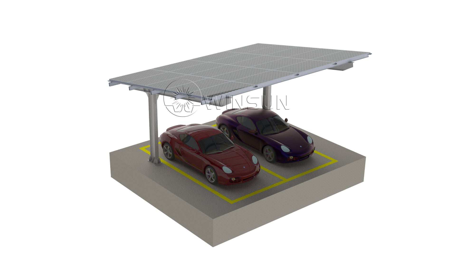 carport solar mounting system